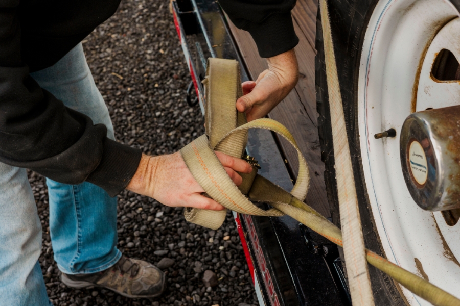 Pomoc drogowa dla tirów na autostradzie A4
